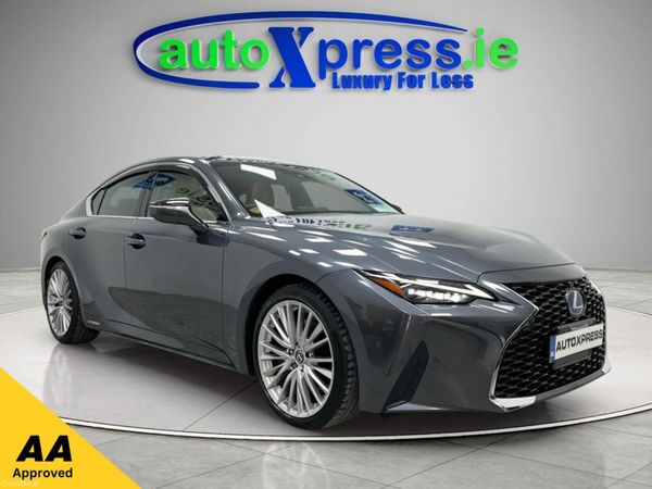 Lexus IS Saloon, Petrol Hybrid, 2021, Grey