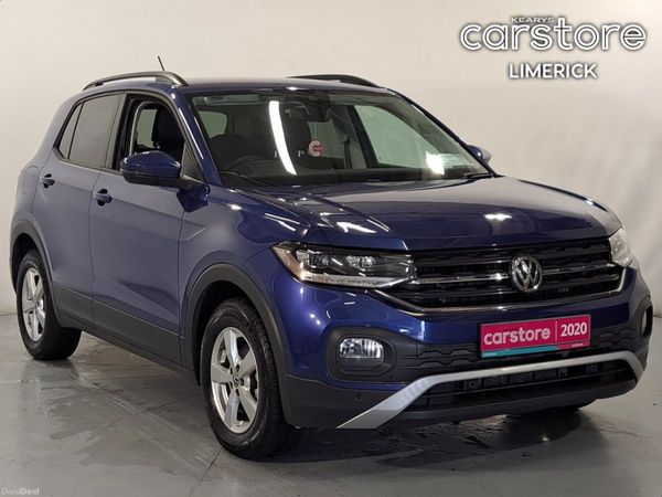 Volkswagen T-Cross SUV, Petrol, 2020, Blue