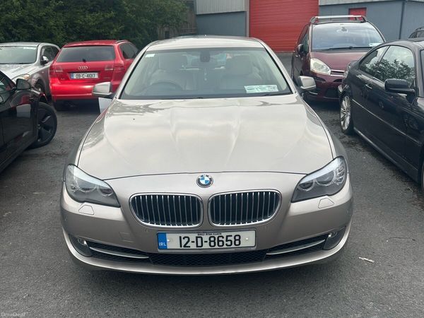 BMW 5-Series Saloon, Diesel, 2012, Silver