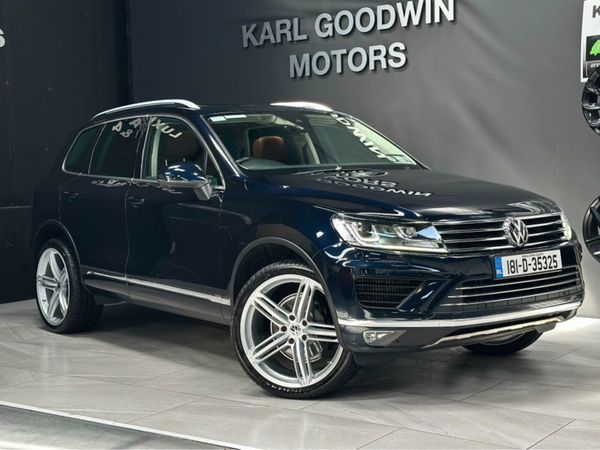 Volkswagen Touareg SUV, Diesel, 2018, Blue