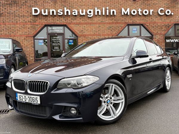 BMW 5-Series Saloon, Diesel, 2016, Black