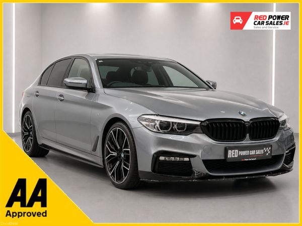 BMW 5-Series Saloon, Diesel, 2017, Blue