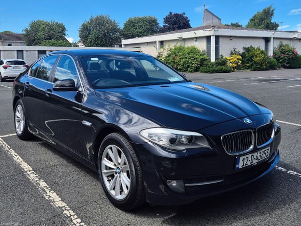 BMW 5-Series Saloon, Diesel, 2012, Black