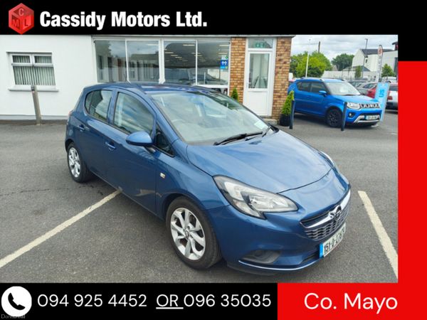 Opel Corsa Hatchback, Petrol, 2015, Blue