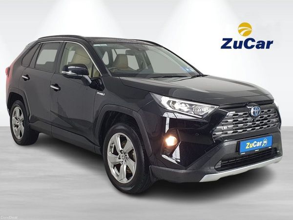 Toyota RAV4 SUV, Petrol Hybrid, 2021, Black