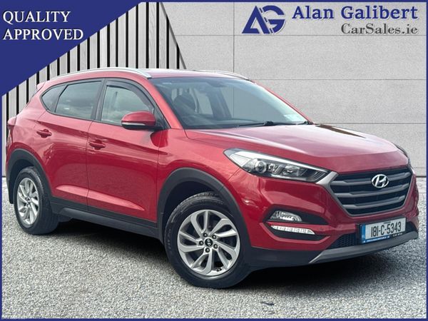 Hyundai Tucson MPV, Diesel, 2018, Red