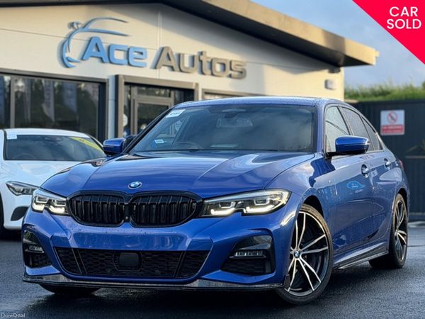 BMW 3-Series Saloon, Diesel, 2019, Blue