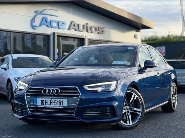 Audi A4 Saloon, Diesel, 2016, Blue