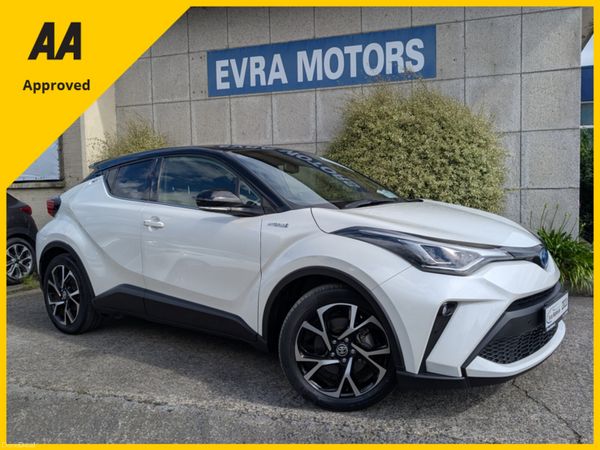 Toyota C-HR SUV, Petrol Hybrid, 2020, White