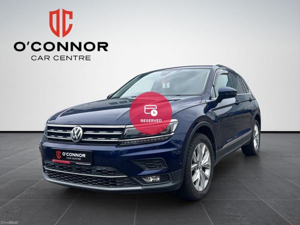 Volkswagen Tiguan SUV, Diesel, 2018, Blue