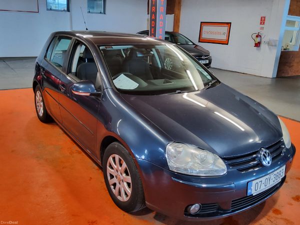 Volkswagen Golf Hatchback, Petrol, 2007, Blue