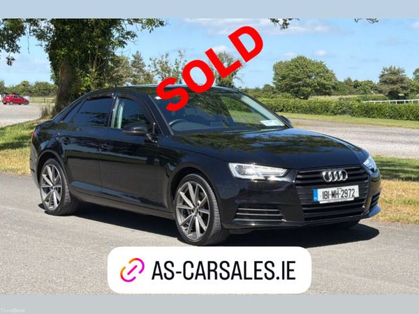 Audi A4 Saloon, Diesel, 2018, Black