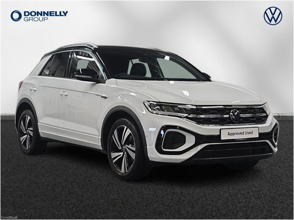 Volkswagen T-Roc Hatchback, Petrol, 2023, White