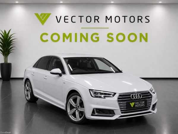 Audi A4 Saloon, Petrol, 2017, White