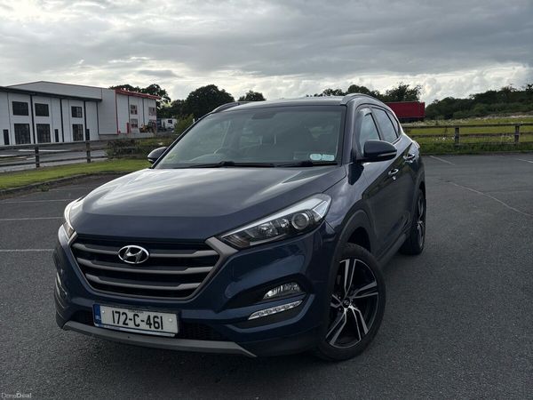 Hyundai Tucson SUV, Diesel, 2017, Blue