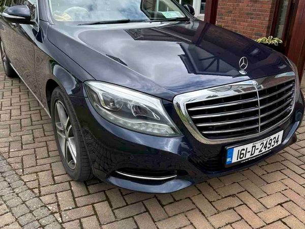 Mercedes-Benz S-Class Saloon, Diesel, 2016, Blue