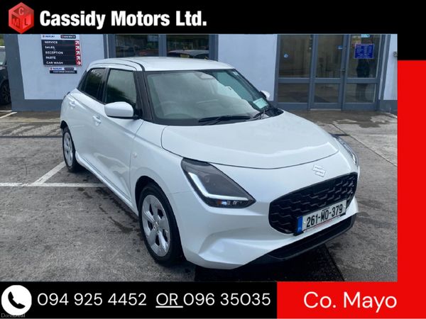 Suzuki Swift Hatchback, Petrol Hybrid, 2026, White