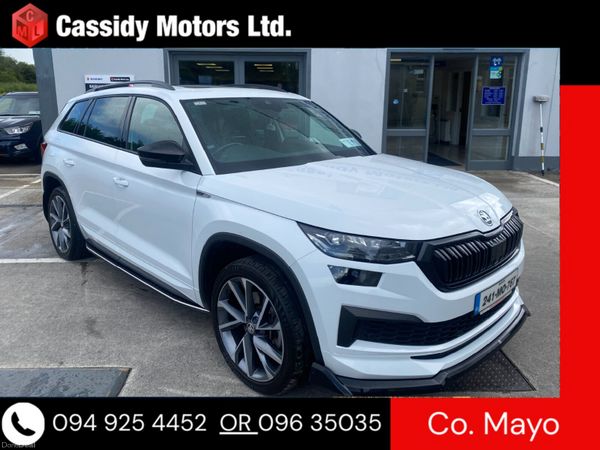 Skoda Kodiaq SUV, Diesel, 2024, White