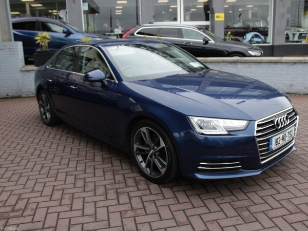Audi A4 Saloon, Diesel, 2018, Blue