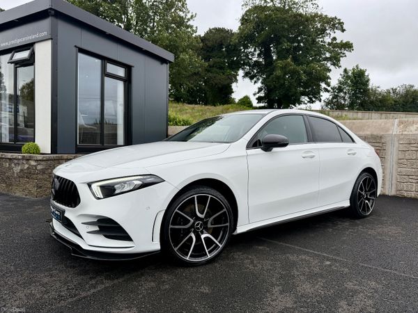 Mercedes-Benz A-Class Saloon, Petrol Plug-in Hybrid, 2022, White