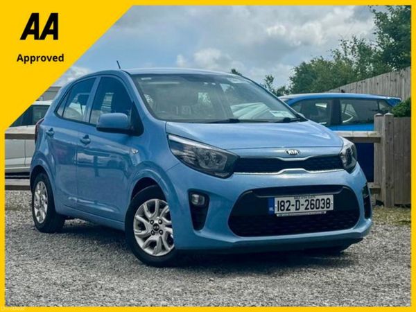 Kia Picanto Hatchback, Petrol, 2018, Blue