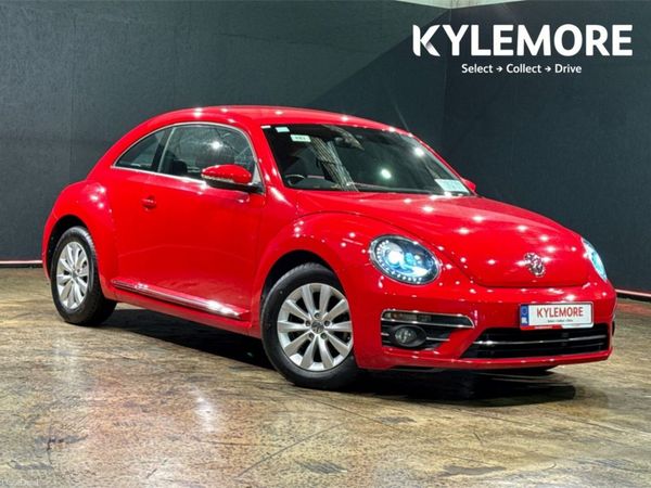 Volkswagen Beetle Hatchback, Petrol, 2017, Red