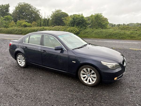 BMW 5-Series Saloon, Diesel, 2008, Blue