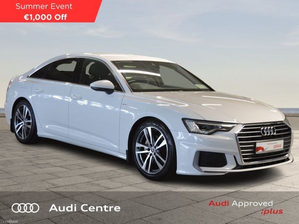 Audi A6 Saloon, Diesel, 2021, White