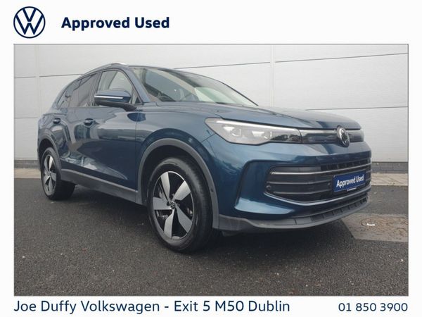 Volkswagen Tiguan SUV, Petrol Plug-in Hybrid, 2024, Blue