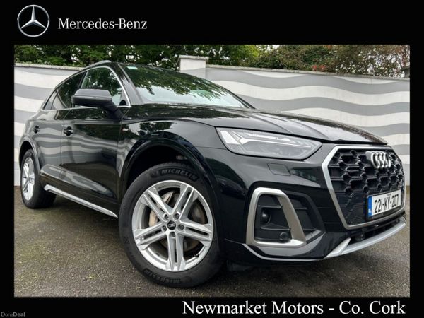 Audi Q5 SUV, Petrol Plug-in Hybrid, 2022, Black