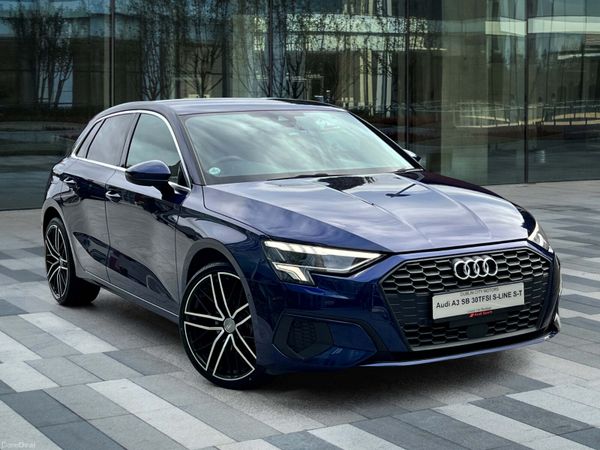 Audi A3 Hatchback, Petrol, 2021, Blue