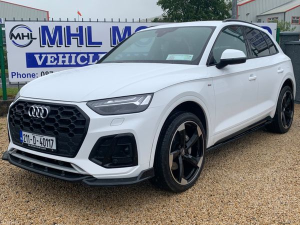 Audi Q5 SUV, Petrol Plug-in Hybrid, 2021, White