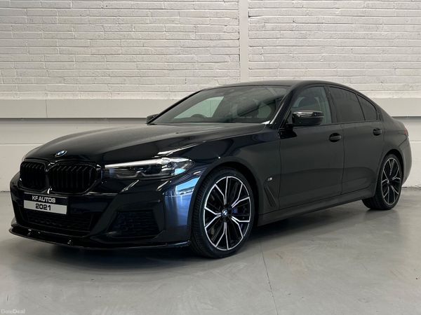 BMW 5-Series Saloon, Diesel, 2021, Black