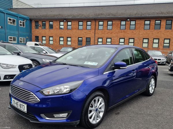 Ford Focus Saloon, Diesel, 2017, Blue