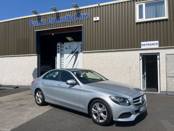 Mercedes-Benz C-Class Saloon, Diesel, 2017, Silver