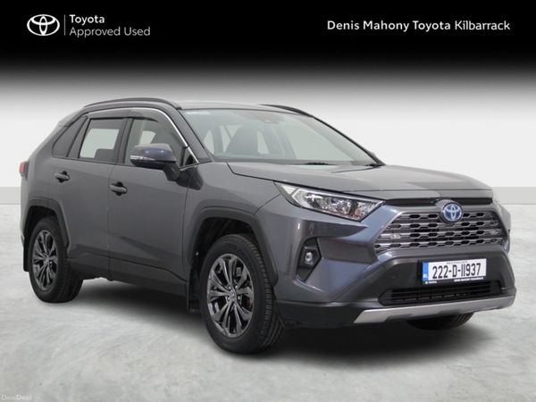 Toyota RAV4 SUV, Petrol Hybrid, 2022, Grey