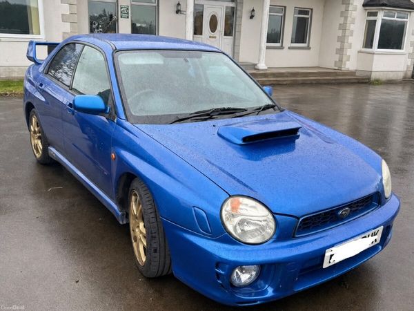 Subaru Impreza Saloon, Petrol, 2002, Blue