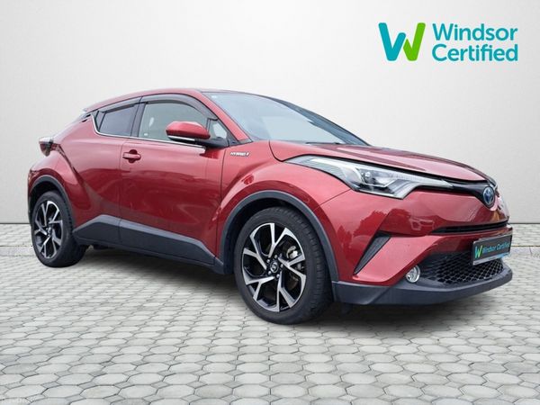 Toyota C-HR SUV, Petrol Hybrid, 2017, Red