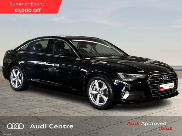Audi A6 Saloon, Petrol Plug-in Hybrid, 2021, Black
