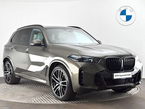 BMW X5 SUV, Petrol Plug-in Hybrid, 2024, Green