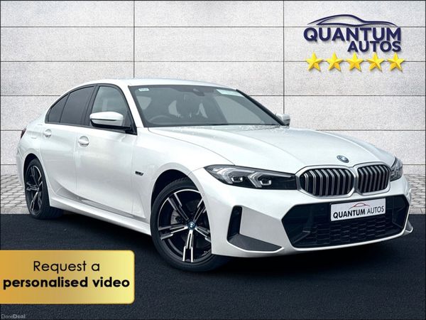 BMW 3-Series Saloon, Petrol Plug-in Hybrid, 2023, White