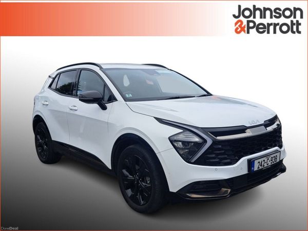 Kia Sportage SUV, Petrol Plug-in Hybrid, 2024, White