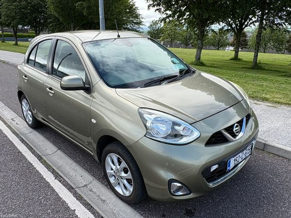 Nissan Micra Hatchback, Petrol, 2015, Green