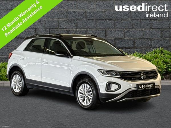 Volkswagen T-Roc SUV, Petrol, 2022, White