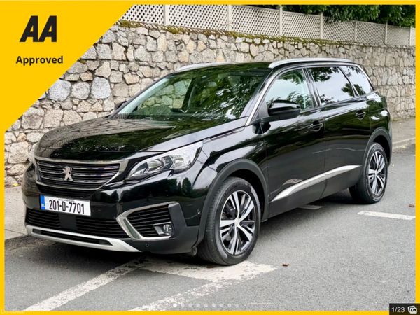Peugeot 5008 MPV, Diesel, 2020, Black
