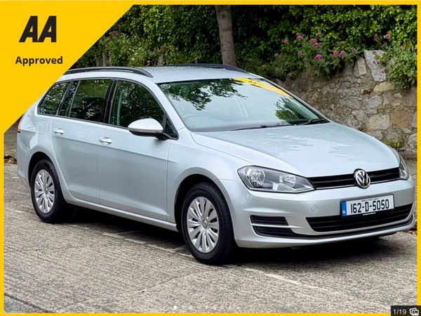 Volkswagen Golf Estate, Diesel, 2016, Silver