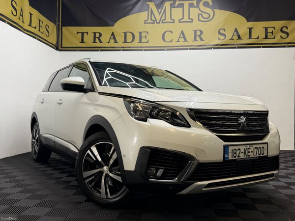 Peugeot 5008 MPV, Petrol, 2018, White