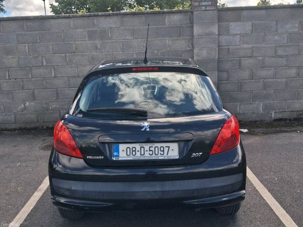 Peugeot 207 Hatchback, Petrol, 2008, Black