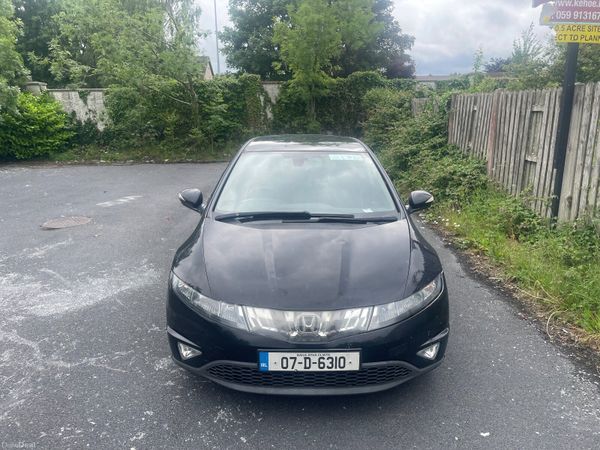 Honda Civic Hatchback, Petrol, 2007, Black