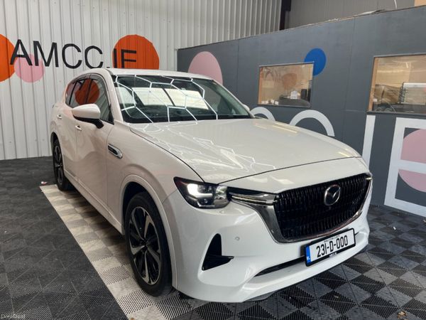Mazda CX-60 SUV, Petrol Plug-in Hybrid, 2023, White